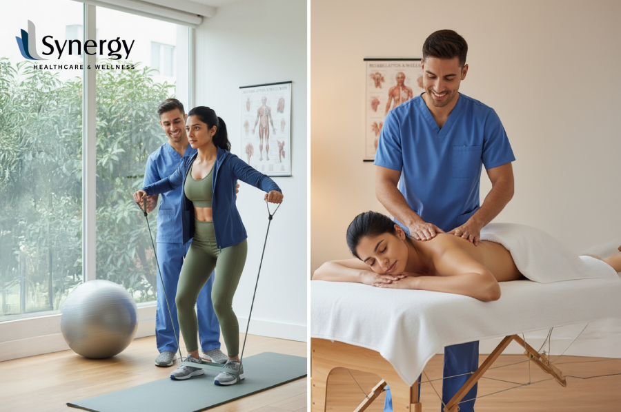 physiotherapy vs massage